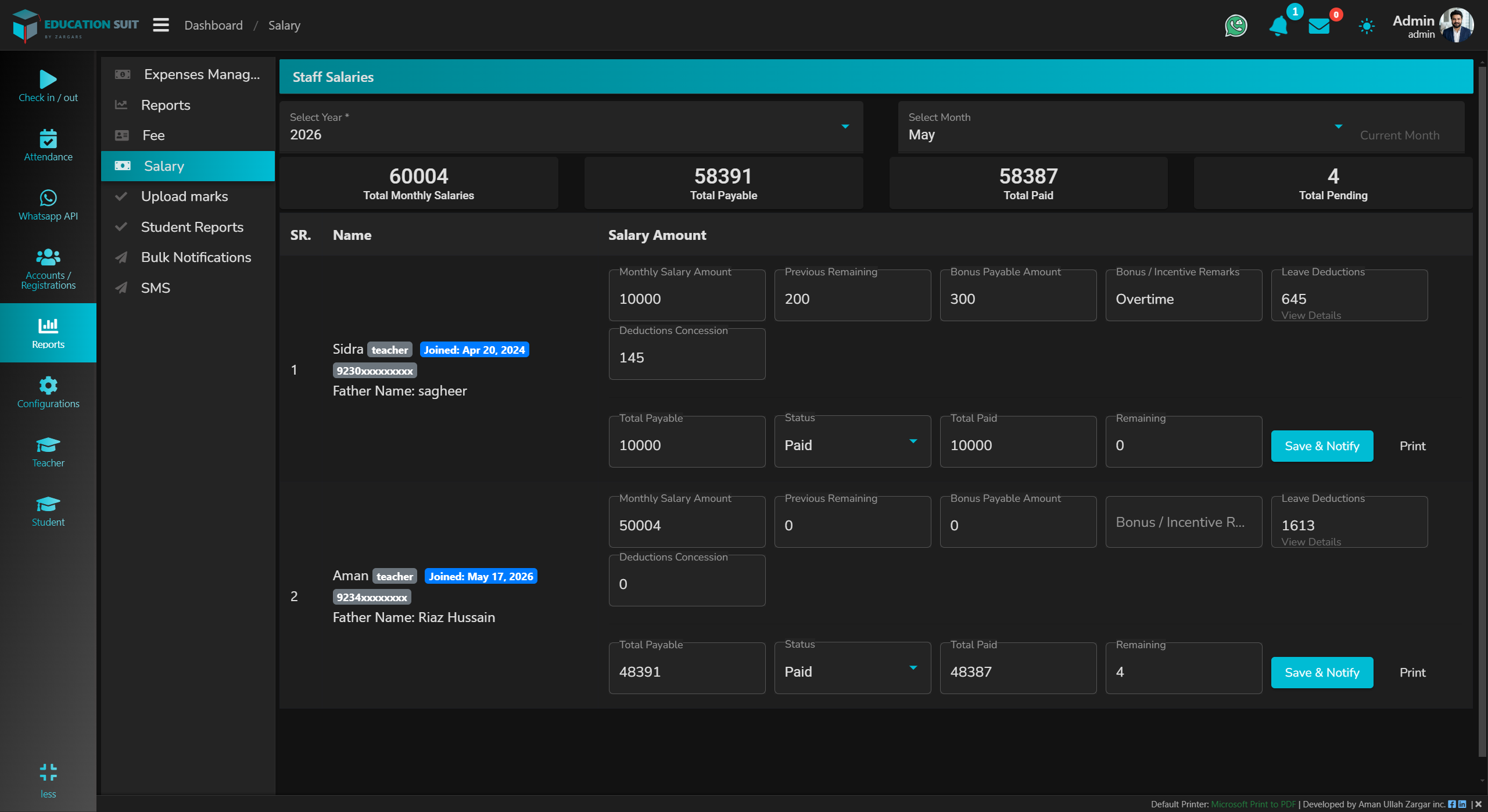Ecosystem Asset Frame